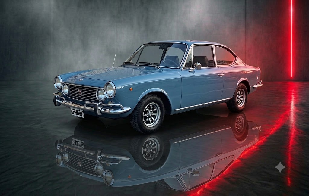 Fiat 1600 Coupé 1970, unidad de Bunker Garage